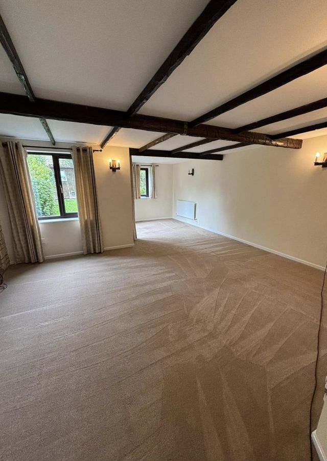 Empty refurbished room