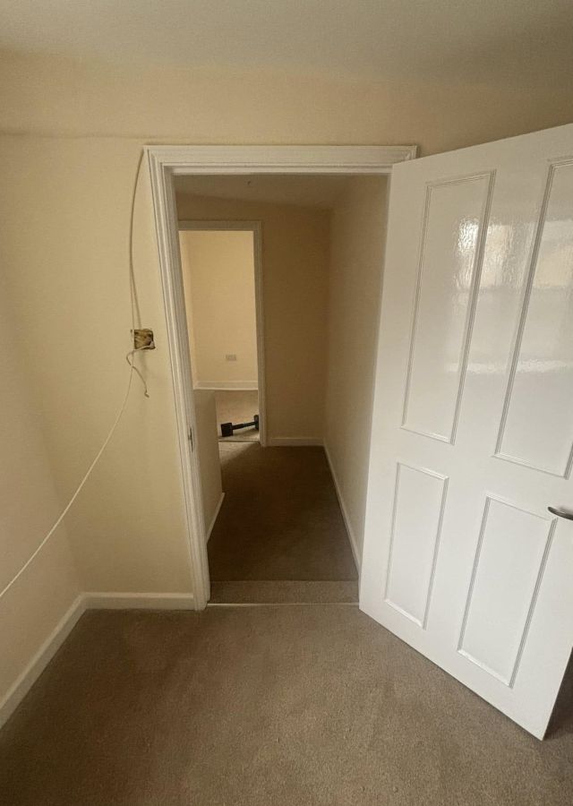 Empty refurbished room