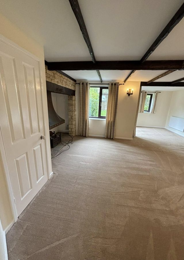 Empty refurbished room