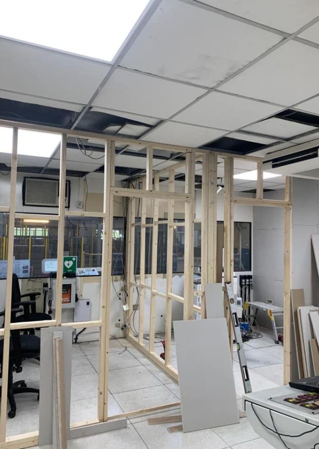 Office being refurbished